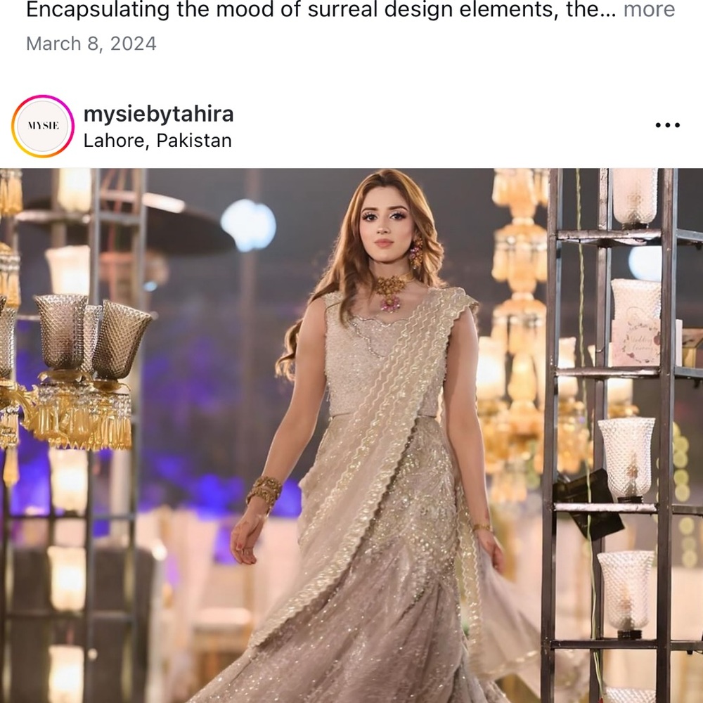 Glamorous Embellished Saree